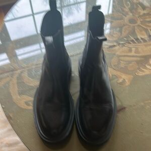 All Saints black combat boots